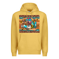 Antique Gold western gemstone sunflower nurse Premium Hoodie - JahusDesignShop