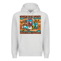 Dove Grey western gemstone sunflower nurse Premium Hoodie - JahusDesignShop