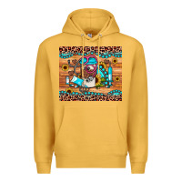 Mustard western gemstone sunflower nurse Premium Hoodie - JahusDesignShop