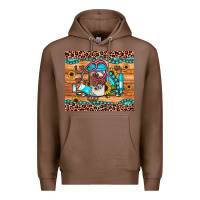 Chestnut western gemstone sunflower nurse Premium Hoodie - JahusDesignShop