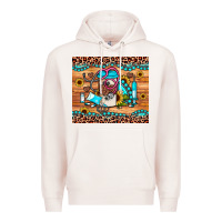 Pale Pink western gemstone sunflower nurse Premium Hoodie - JahusDesignShop