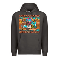Smoke western gemstone sunflower nurse Premium Hoodie - JahusDesignShop
