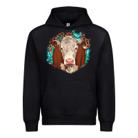 Black hareford leopard gemstone Urban Hoodie - JahusDesignShop