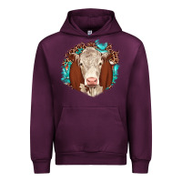 Mauve Wine hareford leopard gemstone Urban Hoodie - JahusDesignShop