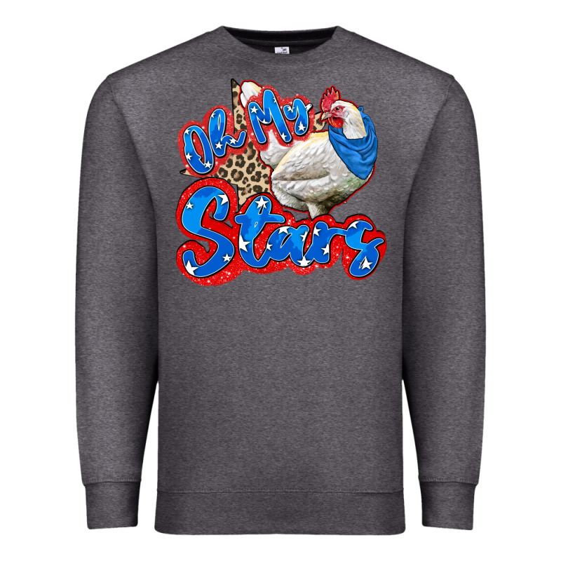 Oh My Stars Chicken Premium Sweatshirt by Zillion Design Studio | Teevron