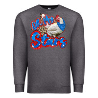 Charcoal Heather oh my stars chicken Premium Sweatshirt - Zillion Design Studio