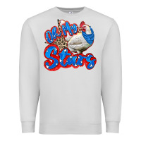 Dove Grey oh my stars chicken Premium Sweatshirt - Zillion Design Studio