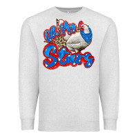 Oatmeal Heather oh my stars chicken Premium Sweatshirt - Zillion Design Studio