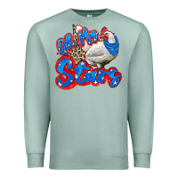 Seafoam oh my stars chicken Premium Sweatshirt - Zillion Design Studio