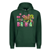 Sports Green mu first birthday Premium Hoodie - AdoDesignShop