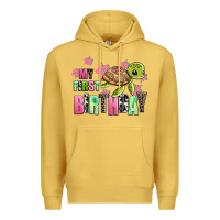 Antique Gold mu first birthday Premium Hoodie - AdoDesignShop