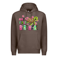 Coffee mu first birthday Premium Hoodie - AdoDesignShop
