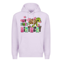 Lilac mu first birthday Premium Hoodie - AdoDesignShop