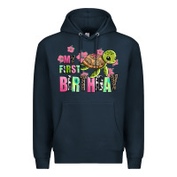 Navy mu first birthday Premium Hoodie - AdoDesignShop
