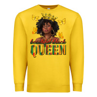 Lemon beautiful black queen Premium Sweatshirt - texasbilliewilder