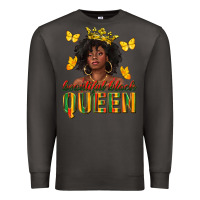 Smoke beautiful black queen Premium Sweatshirt - texasbilliewilder