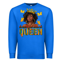 True Royal beautiful black queen Premium Sweatshirt - texasbilliewilder