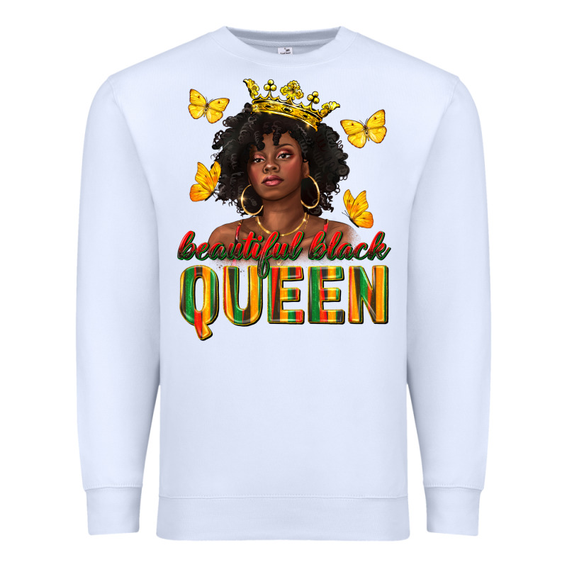 Beautiful Black Queen Premium Sweatshirt by texasbilliewilder | Teevron