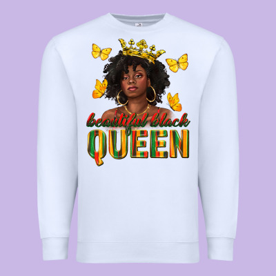 Premium Sweatshirt beautiful black queen
