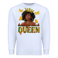 White beautiful black queen Premium Sweatshirt - texasbilliewilder