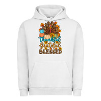 Pigment Lunar Rock thankful grateful blessed turkey Urban Hoodie - Artiststas