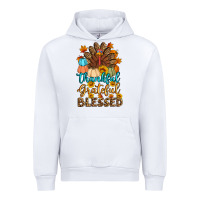 White thankful grateful blessed turkey Urban Hoodie - Artiststas