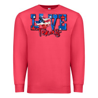Cardinal love texas map Premium Sweatshirt - Zillion Design Studio