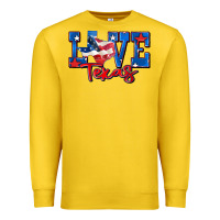 Lemon love texas map Premium Sweatshirt - Zillion Design Studio