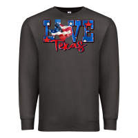 Smoke love texas map Premium Sweatshirt - Zillion Design Studio