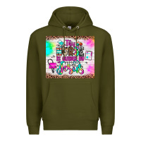 Army Green this nurse is guided by jesus Premium Hoodie - JahusDesignShop