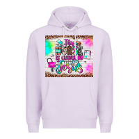 Lilac this nurse is guided by jesus Premium Hoodie - JahusDesignShop