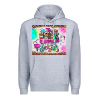 Heather Grey this nurse is guided by jesus Premium Hoodie - JahusDesignShop