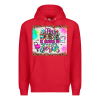 Red this nurse is guided by jesus Premium Hoodie - JahusDesignShop