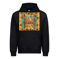Black Thankful mama mama mama Urban Hoodie - Artiststas