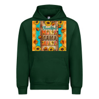 Forest Green Thankful mama mama mama Urban Hoodie - Artiststas