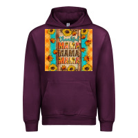 Mauve Wine Thankful mama mama mama Urban Hoodie - Artiststas