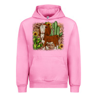 Fuchsia Pink Hereford cactus sunflower Urban Hoodie - JahusDesignShop