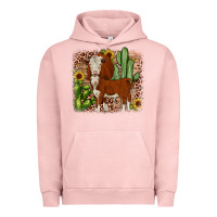 Pigment Salmon Hereford cactus sunflower Urban Hoodie - JahusDesignShop