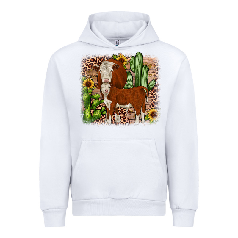 Hereford Cactus Sunflower Urban Hoodie by JahusDesignShop | Teevron