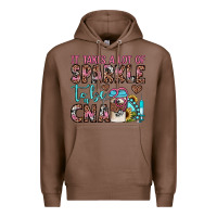 Chestnut it takes a lot of sparkle to be a cna Premium Hoodie - JahusDesignShop