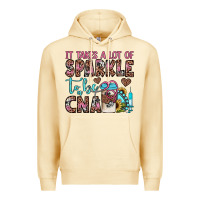 Pina Colada it takes a lot of sparkle to be a cna Premium Hoodie - JahusDesignShop