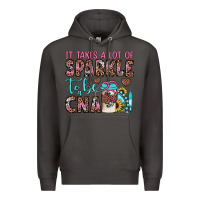 Smoke it takes a lot of sparkle to be a cna Premium Hoodie - JahusDesignShop