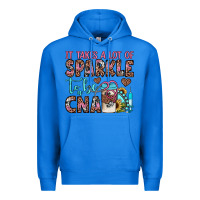True Royal it takes a lot of sparkle to be a cna Premium Hoodie - JahusDesignShop