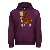 Mauve Wine hareford Urban Hoodie - JahusDesignShop