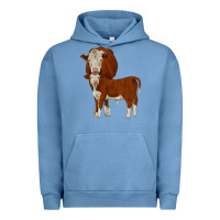 Pigment Pebble Blue hareford Urban Hoodie - JahusDesignShop