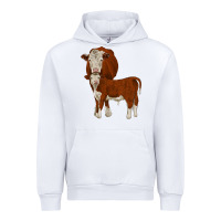 White hareford Urban Hoodie - JahusDesignShop