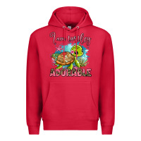 Cardinal i am turtley adorable Premium Hoodie - AdoDesignShop