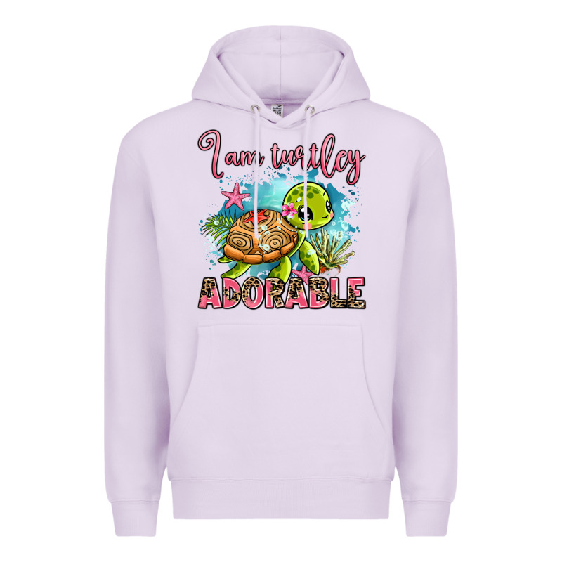 I Am Turtley Adorable Premium Hoodie by AdoDesignShop | Teevron