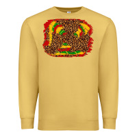 Antique Gold black history background Premium Sweatshirt - texasbilliewilder