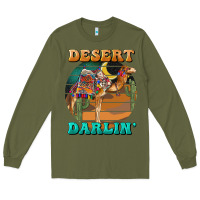 Army Green desert darling camel Long Sleeve Tee - BarkalooDesign